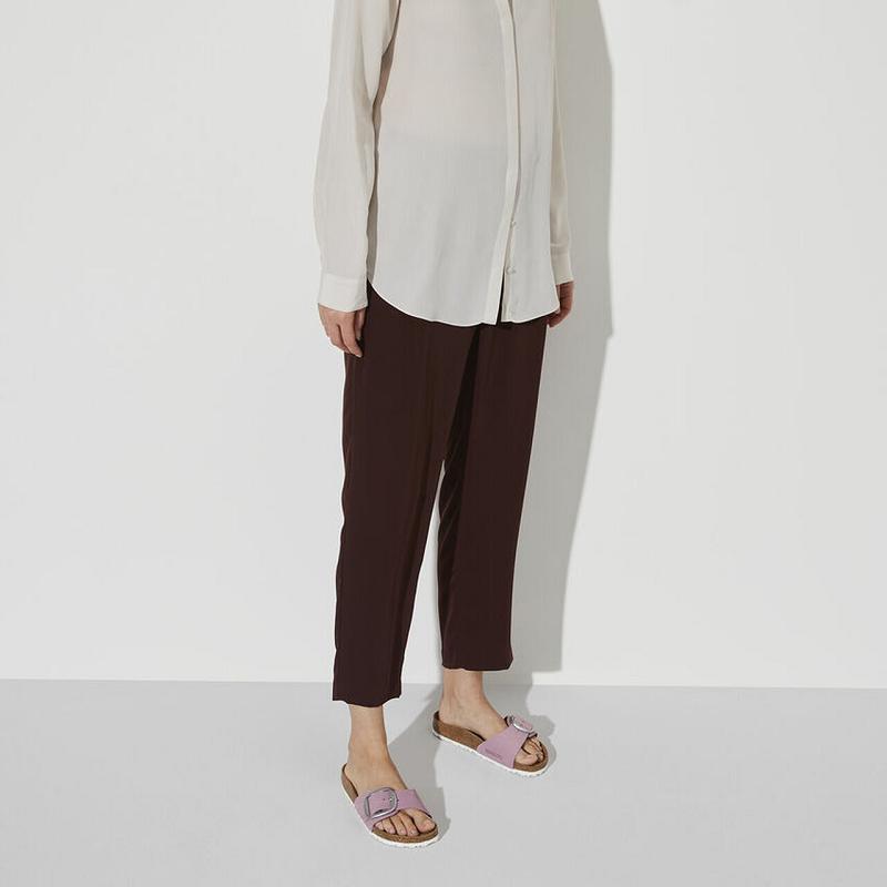 Birkenstock Big Spenne Orchid Nubuck Lær Madrid Dame Lilla | NO 130DFM